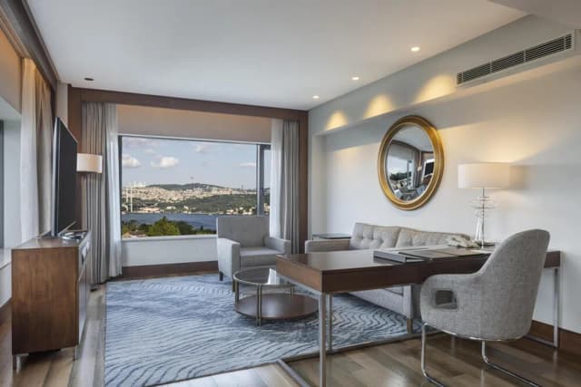 Conrad Istanbul Bosphorus-华丽套房, 1 张特大床 (Deluxe Bosphorus)-8