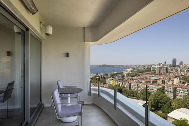 Conrad Istanbul Bosphorus-套房, 1 张特大床, 阳台-10