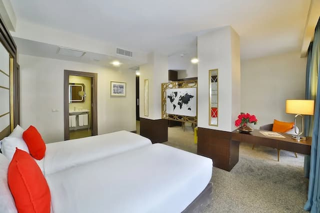 ibis Styles Istanbul Bomonti-Family Suite, 2 Double Beds-7
