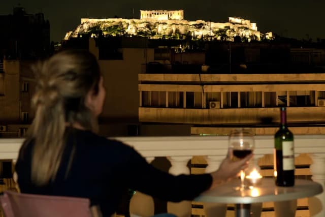 Athens Odeon Hotel-Double Room (Acropolis View)-1