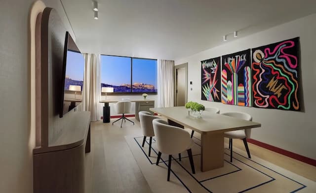 アテナイウム インターコンチネンタル by IHG-ラグジュアリー スイート キングベッド 1 台 クラブラウンジ利用可 (Acropolis View)-6