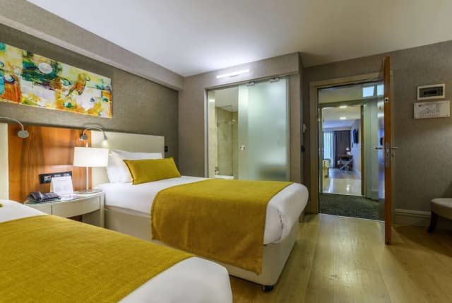 ラマダ バイ ウィンダム イスタンブール グラン バザール-4 Single Beds, Economic Family Suite, Non-Smoking-1