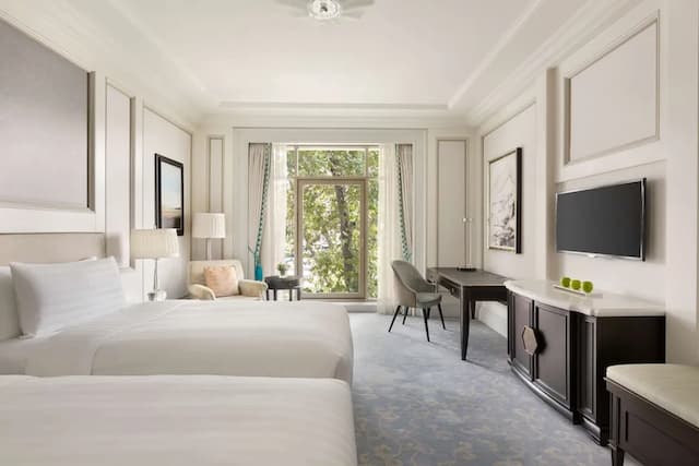 Shangri-La Bosphorus, Istanbul-Deluxe Twin Room, 2 Twin Beds, City View-5