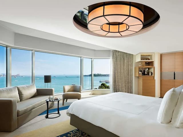 伊斯坦堡瑞士飯店-客房, 1 張特大雙人床, 邊間 (Bosphorus View)-3