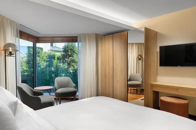 伊斯坦堡瑞士飯店-客房, 1 張特大雙人床, 邊間 (Bosphorus View)-7