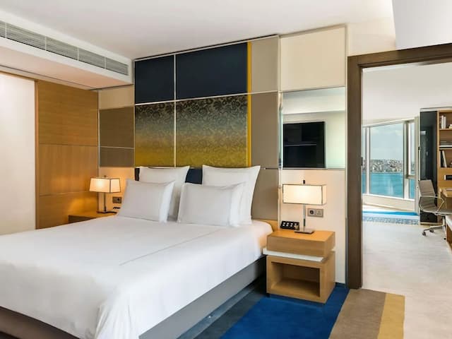 伊斯坦堡瑞士飯店-豪華套房, 1 張特大雙人床和 1 張沙發床 (Bosphorus View)-12