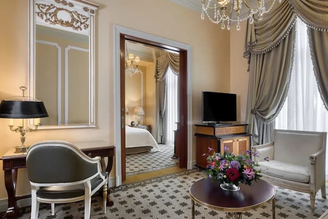 ホテル グランデ ブレターニュ、ア ラグジュリー コレクション ホテル、アテネ-グランド スイート 1 ベッドルーム シティビュー-1