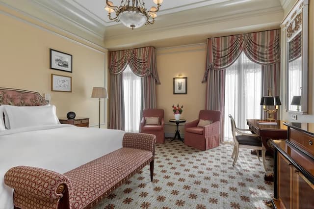 ホテル グランデ ブレターニュ、ア ラグジュリー コレクション ホテル、アテネ-デラックス ルーム キングベッド 1 台 (View)-1