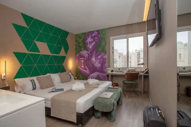 カジュアル クビック アテネ ホテル-ダブルまたはツインルーム-1