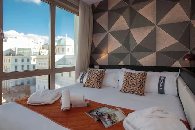 カジュアル クビック アテネ ホテル-ダブルまたはツインルーム シティビュー-10