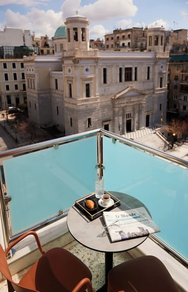 カジュアル クビック アテネ ホテル-ダブルまたはツインルーム バルコニー シティビュー-3