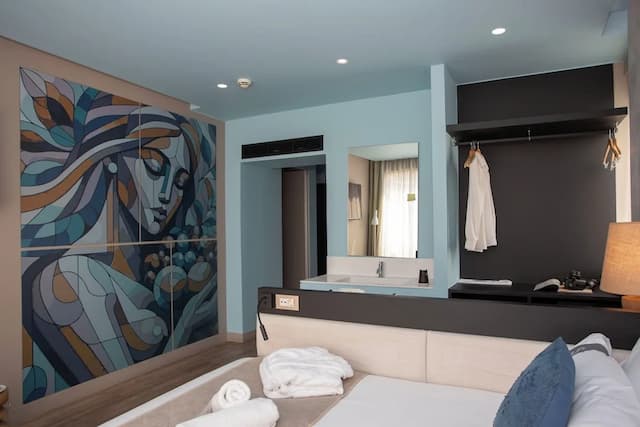 カジュアル クビック アテネ ホテル-スーペリア ルーム シティビュー (Large King Room)-15