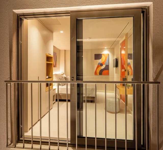 ERK 酒店-標準雙人房, 庭園景-8