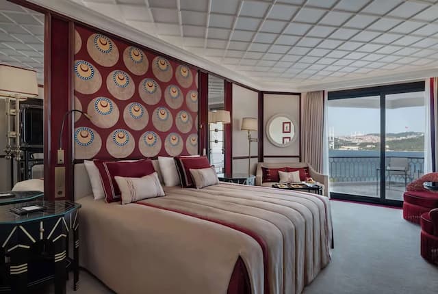Ciragan Palace Kempinski-Ciragan Bosphorus View King Room-15