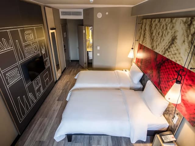 イビス イスタンブール ウエスト-スタンダード ルーム シングルベッド 2 台-5