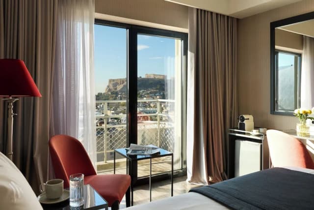 Astor Hotel Athens-客房 (Acropolis Frame)-4