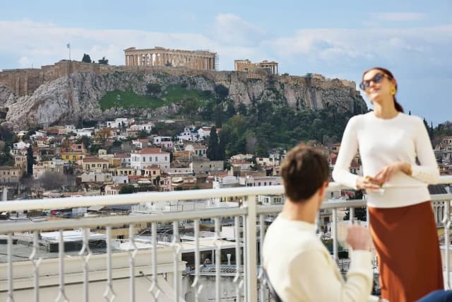 Astor Hotel Athens-客房 (Acropolis Frame)-10