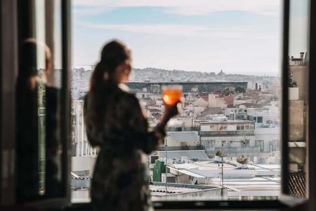 Astor Hotel Athens-客房 (Acropolis Frame)-2