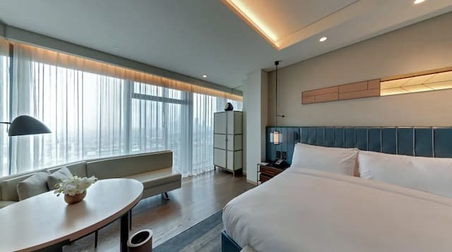 Fairmont Quasar Istanbul-Fairmont Gold, 可进入俱乐部酒廊-6