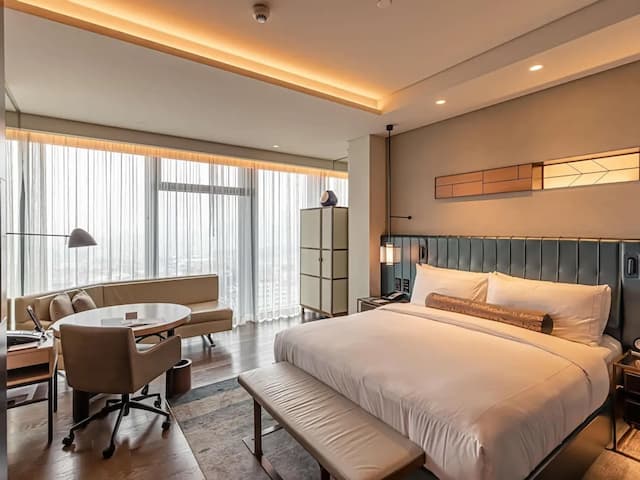 Fairmont Quasar Istanbul-Fairmont Gold, 可进入俱乐部酒廊-10