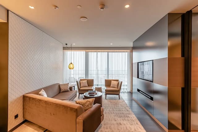 Fairmont Quasar Istanbul-特级套房, 1 间卧室, 可进入俱乐部酒廊 (Fairmont)-3