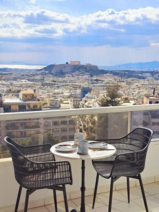 セント ジョージ リカベタス ライフスタイル ホテル-Premium Room with Private Balcony and Panoramic Acropolis View-5