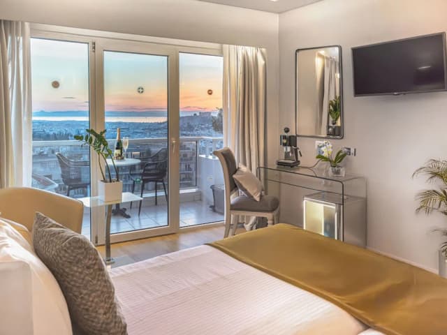 セント ジョージ リカベタス ライフスタイル ホテル-Premium Room with Private Balcony and Panoramic Acropolis View-6