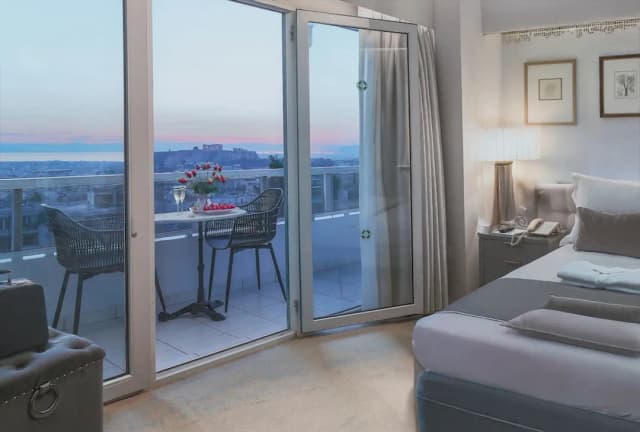 セント ジョージ リカベタス ライフスタイル ホテル-Premium Room with Private Balcony and Panoramic Acropolis View-3