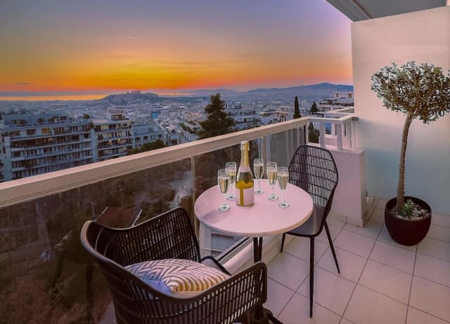 セント ジョージ リカベタス ライフスタイル ホテル-Premium Room with Private Balcony and Panoramic Acropolis View-22