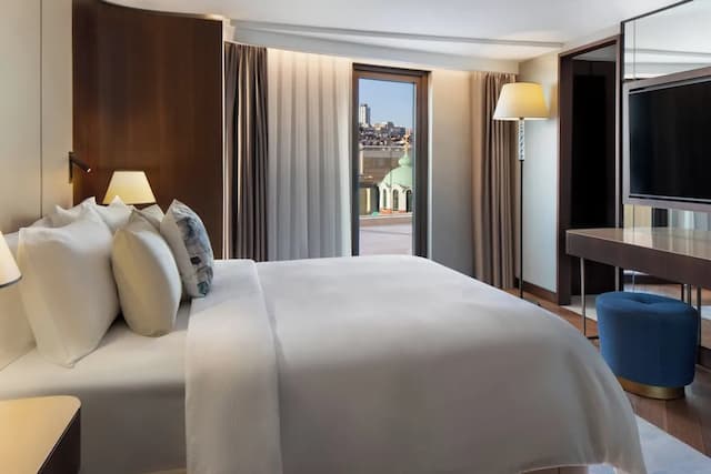 JW マリオット イスタンブール ボスポラス-プレミア ルーム クイーンベッド 1 台 タワー (View)-1