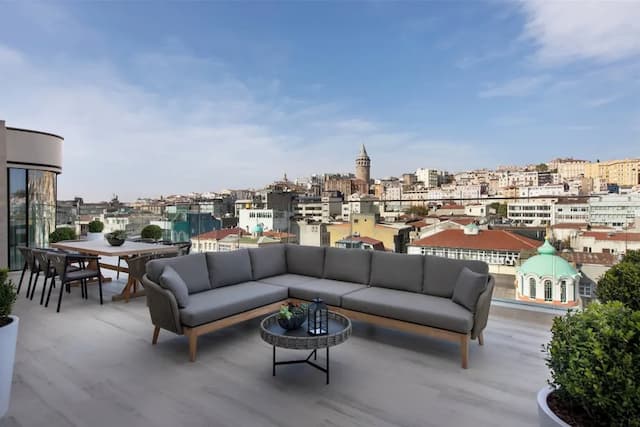 JW マリオット イスタンブール ボスポラス-ロイヤル スイート 1 ベッドルーム テラス-2