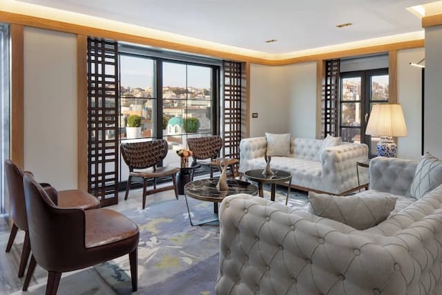 JW マリオット イスタンブール ボスポラス-ロイヤル スイート 1 ベッドルーム テラス-10