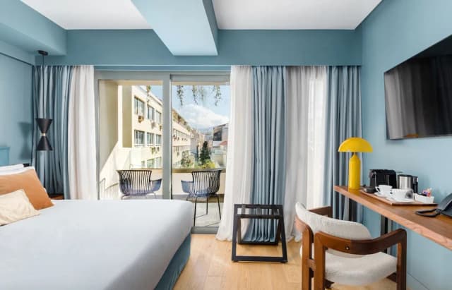 The Residence Aiolou Hotel & Spa-Acropolis Room with Veranda (Hotel)-5