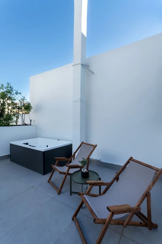 アテネ フレ-デラックス スイート スパ浴槽-7