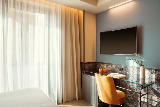 雅典 Key 飯店, 溫德姆商標精選-豪華客房, 1 張標準雙人床, 城市景觀-5