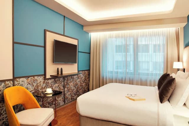 雅典 Key 飯店, 溫德姆商標精選-高級客房, 1 張標準雙人床, 城市景觀-1