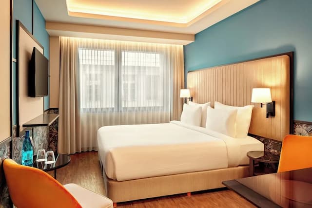 雅典 Key 飯店, 溫德姆商標精選-高級客房, 1 張單人床, 城市景觀-1