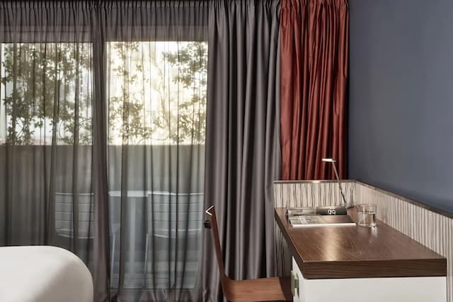 雅典沃思設計飯店-經典客房-8