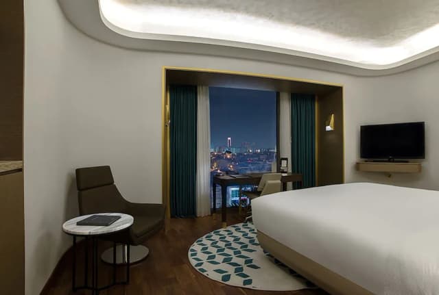 Hilton Istanbul Kozyatagi-行政客房, 1 张特大床, 可进入俱乐部酒廊-4