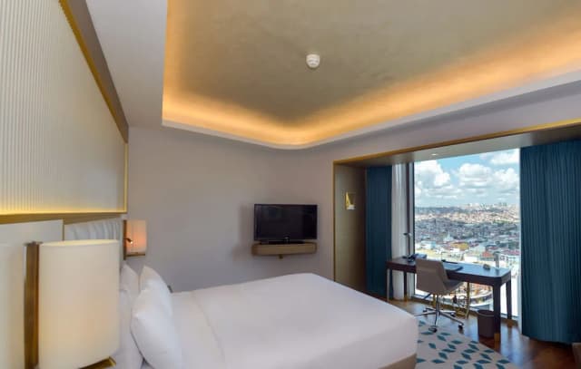 Hilton Istanbul Kozyatagi-行政客房, 1 张特大床, 可进入俱乐部酒廊-3