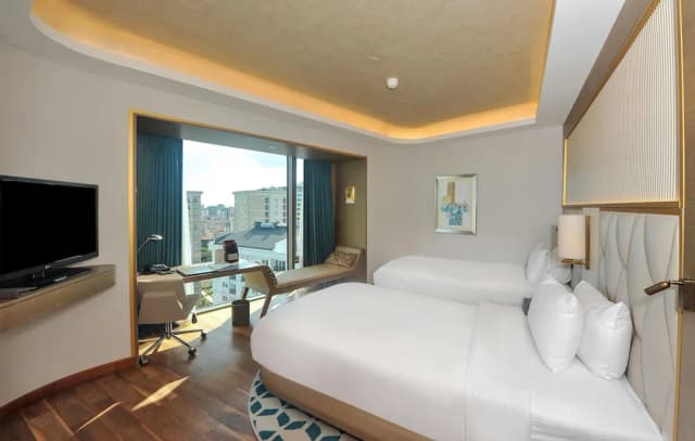 Hilton Istanbul Kozyatagi-行政双床房, 可进入俱乐部酒廊-3