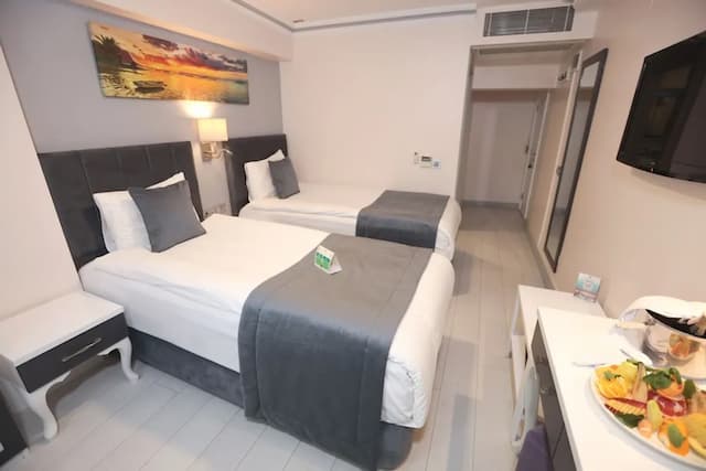 Skalion 酒店-經濟雙床房-4