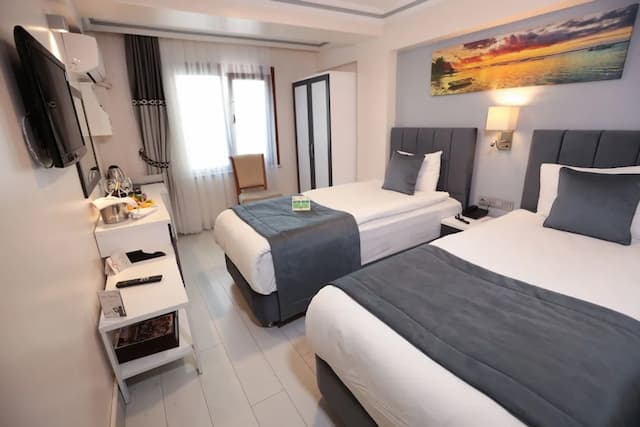 Skalion 酒店-標準雙床房-4