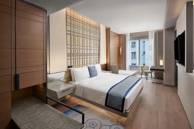 JW Marriott Hotel Istanbul Marmara Sea-精品套房, 1 张双人床, 无烟房 (Partial View)-1