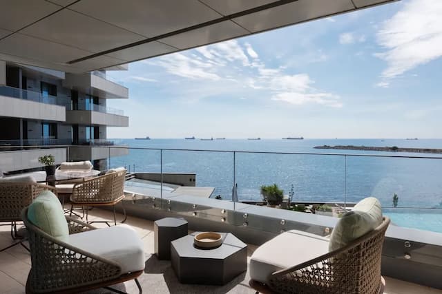 JW Marriott Hotel Istanbul Marmara Sea-行政客房, 1 张特大床, 海景-1