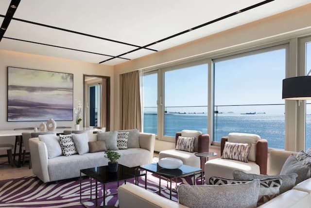 JW Marriott Hotel Istanbul Marmara Sea-行政客房, 1 张双人床, 海景-10