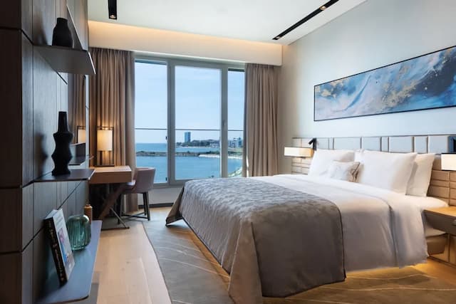 JW Marriott Hotel Istanbul Marmara Sea-行政客房, 1 张双人床, 海景-2