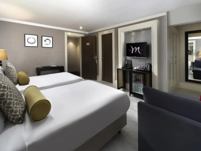 伊斯坦堡波蒙第美居酒店-家庭客房, 2 張標準雙人床, 相連客房, 城市景-5