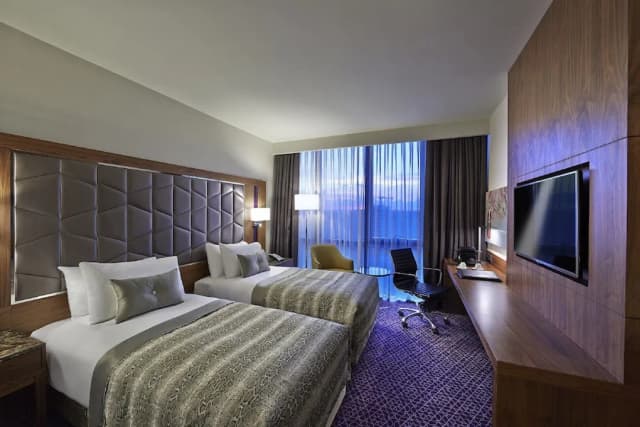 Uranus Istanbul Topkapı-Deluxe Twin Room with City View-5