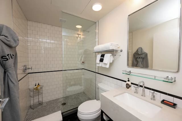 The State Hotel-客房, 1 张特大床, 露台-2